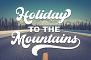 Mountain Alaska – Retro Bold Script, a Script Font by MjStudio31 (Thumbnail 3 of 7)