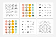 Set of smiley faces. Emoji. Smile!, a Person Illustration by Helen Sko (Thumbnail 4 of 8)