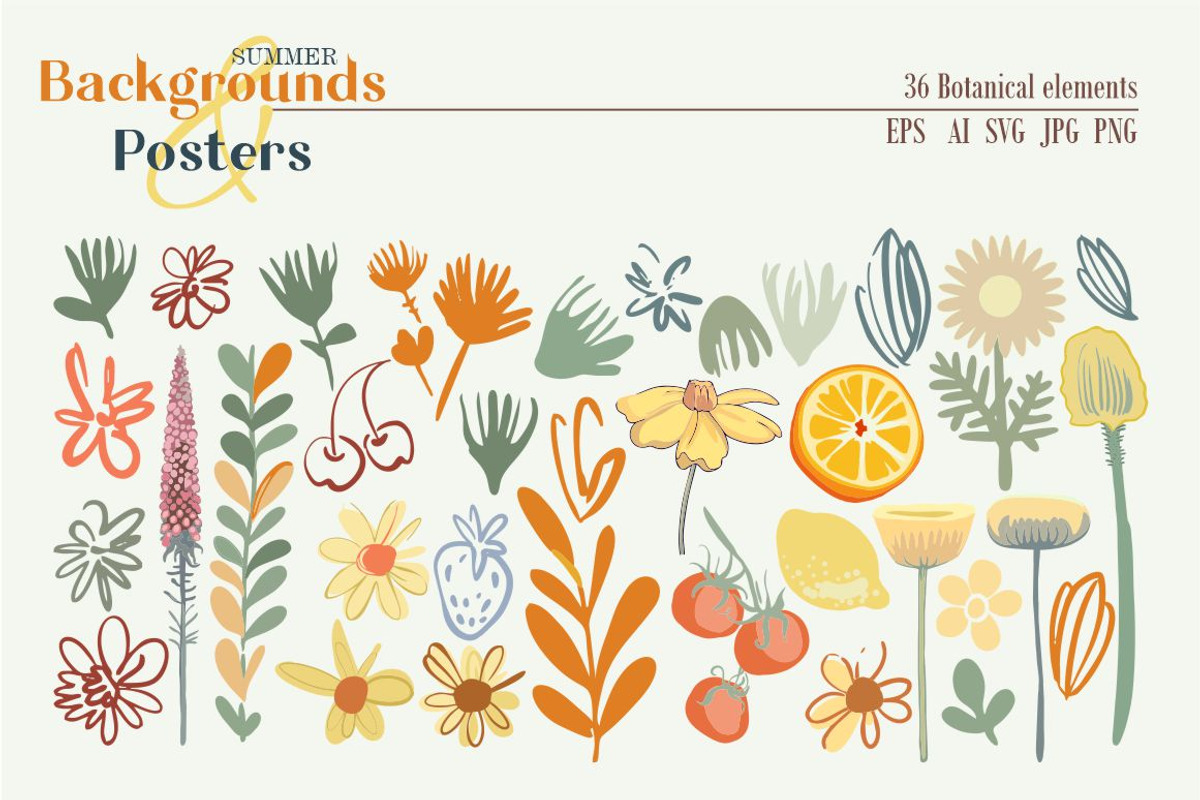 Backgrounds and Posters (Summer), a Background Graphic by Collection by VY (Photo 3 of 10)