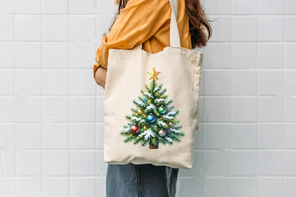 Winter Trees Collection, a Seasonal Illustration by CreationArt (Photo 7 of 7)