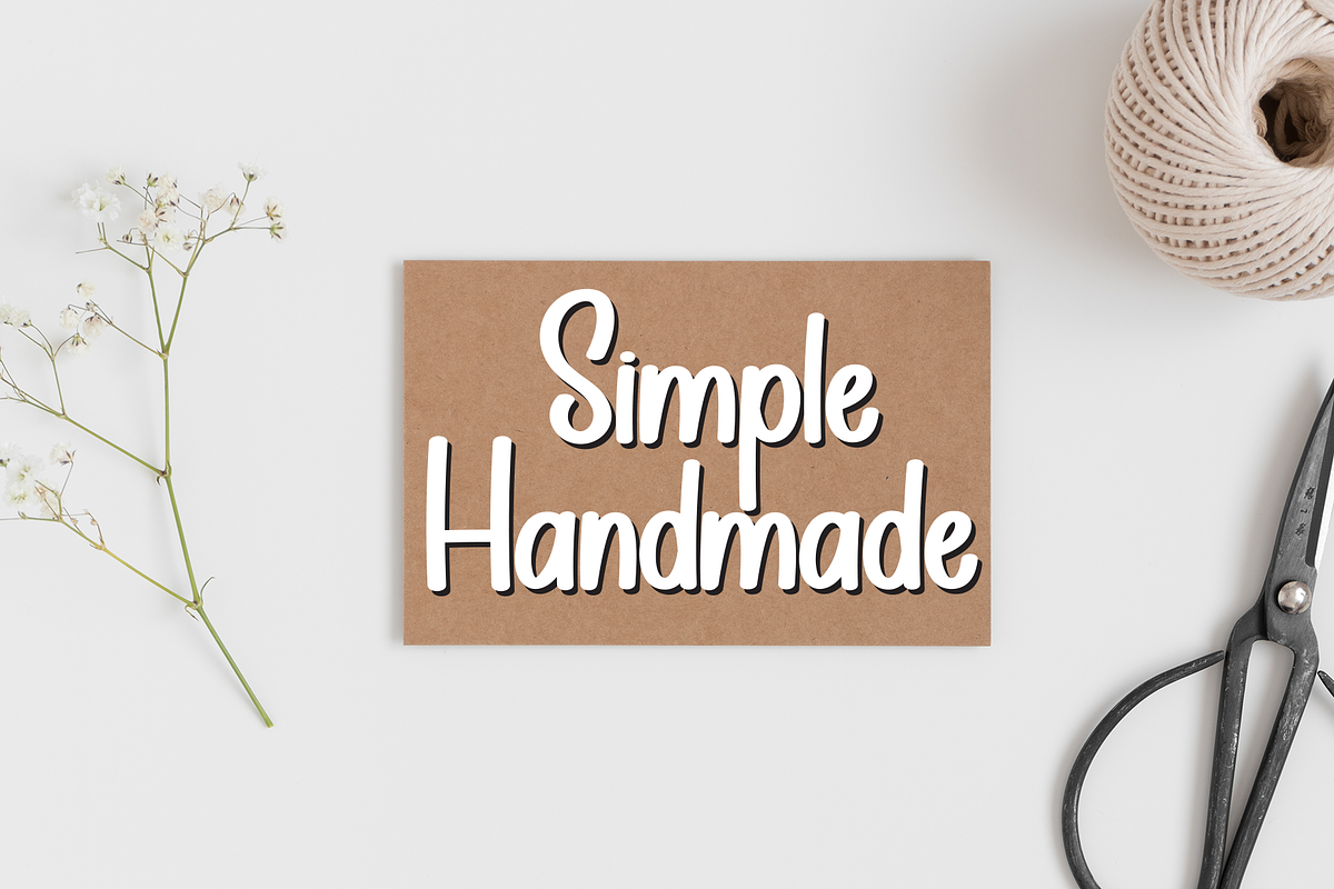 Butter Summer | Script Font, a Script Font by Scratchones (Photo 4 of 8)