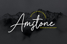 Amstone Stylish Font