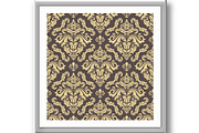 Orient Damask Seamless Background, a Pattern Graphic by FineArtStudio (Thumbnail 3 of 3)