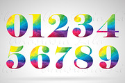 Rainbow polygonal alphabet, a Decorative Illustration by A.Lila (Thumbnail 3 of 4)