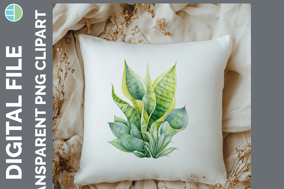 Houseplant Illustration Bundle, PNG, a Decorative Illustration by Enliven Designs (Photo 5 of 8)