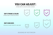 Insurance outline icon set, an Outline Icon by Icons (Thumbnail 3 of 3)