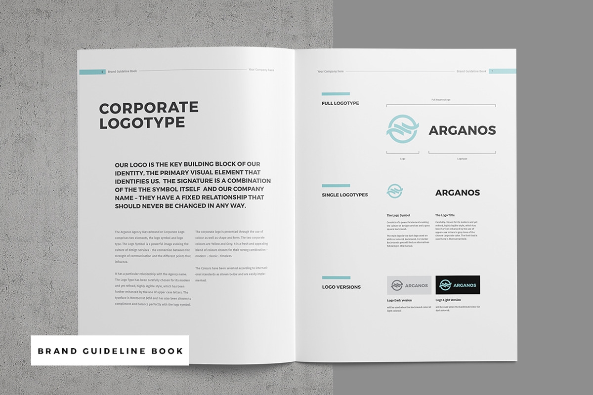 Brand Manual, a Brochure Template by Egotype (Photo 9 of 18)