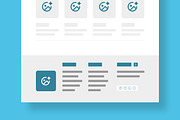 Wireframe Website Structure Design, a Wireframe Template by MightyDesign (Thumbnail 7 of 10)