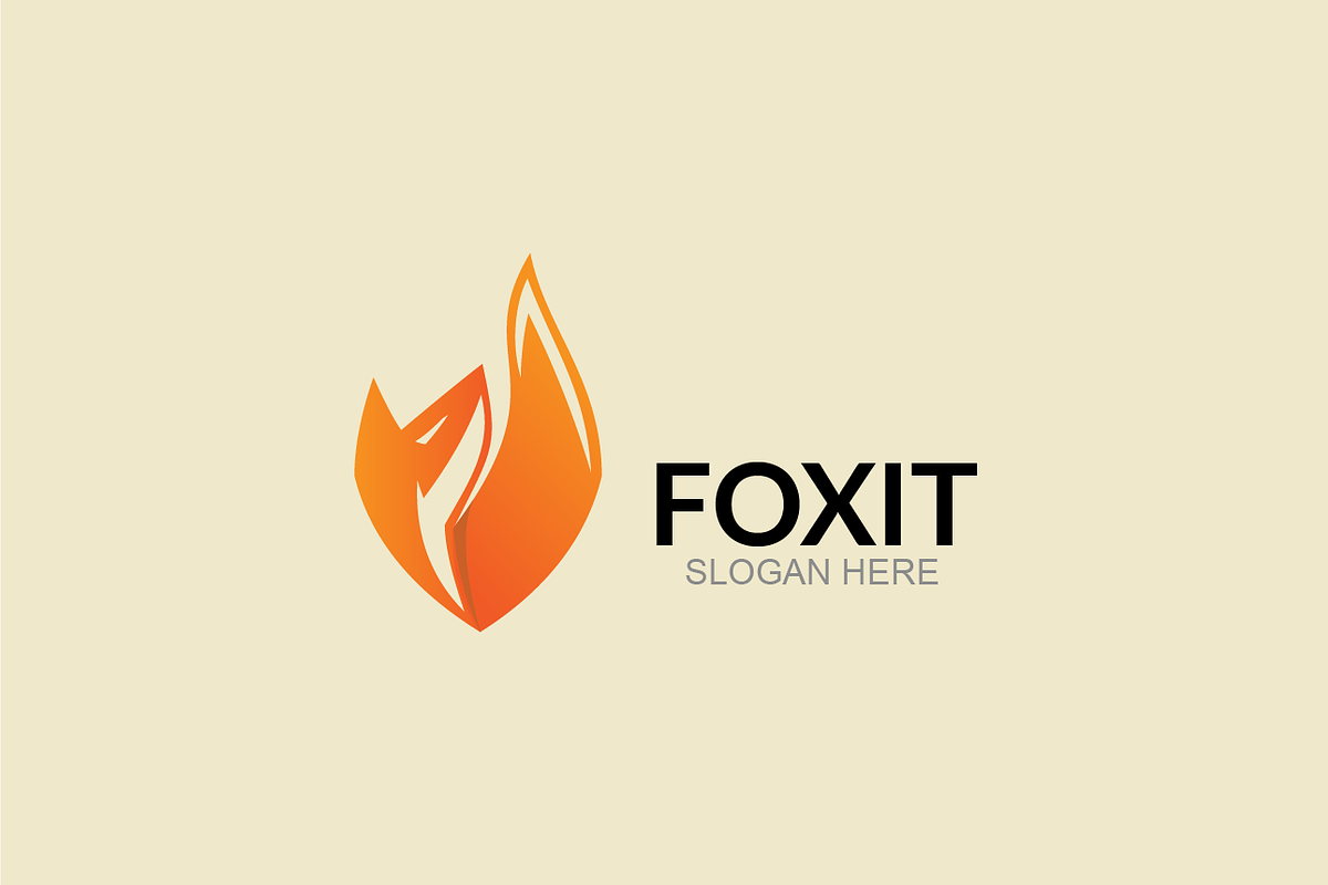 Fox Logo Template, a Branding & Logo Template by Twelve.std (Photo 3 of 3)