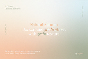 20 Natural Autumn Noise Gradients