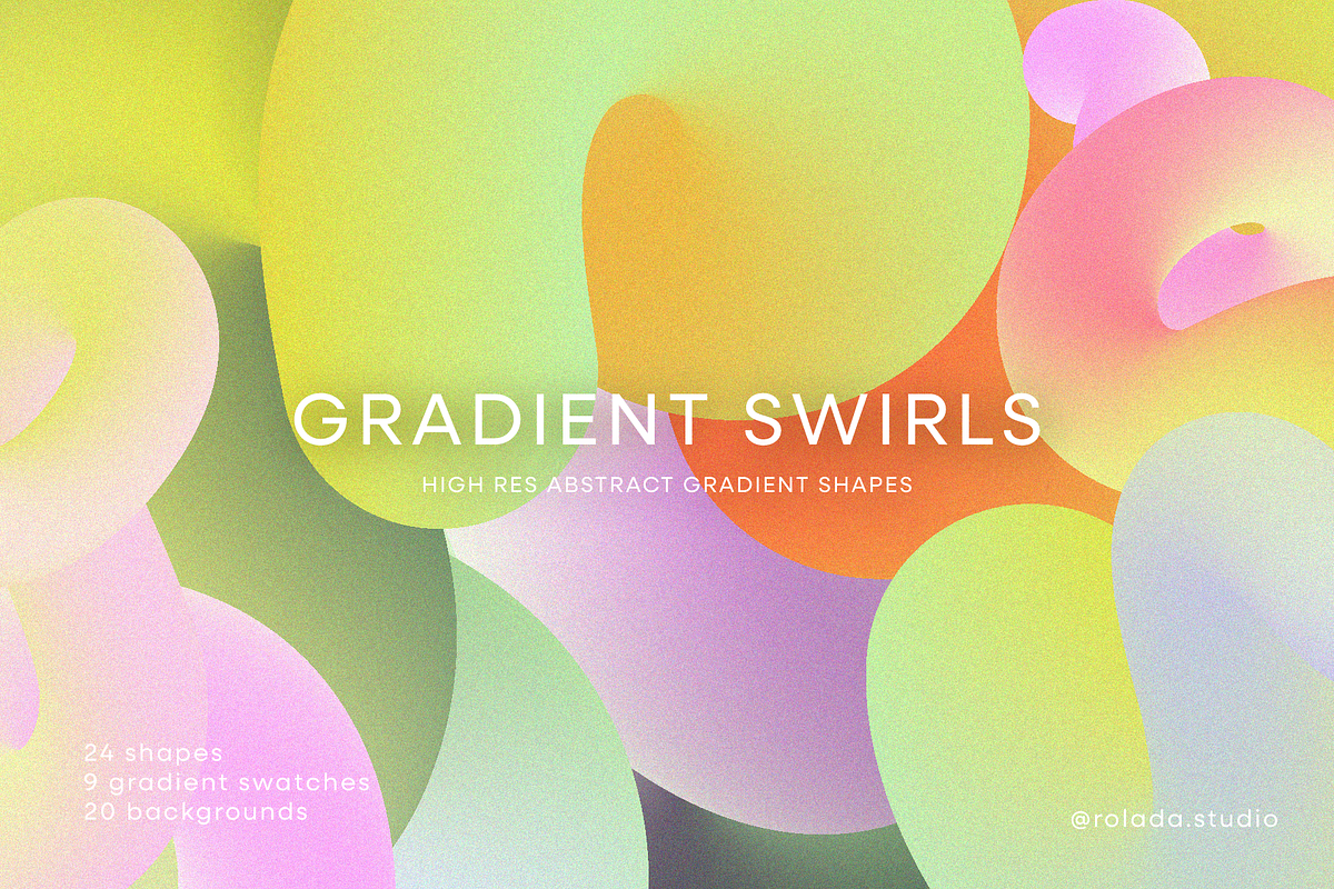 Gradient Swirls Collection