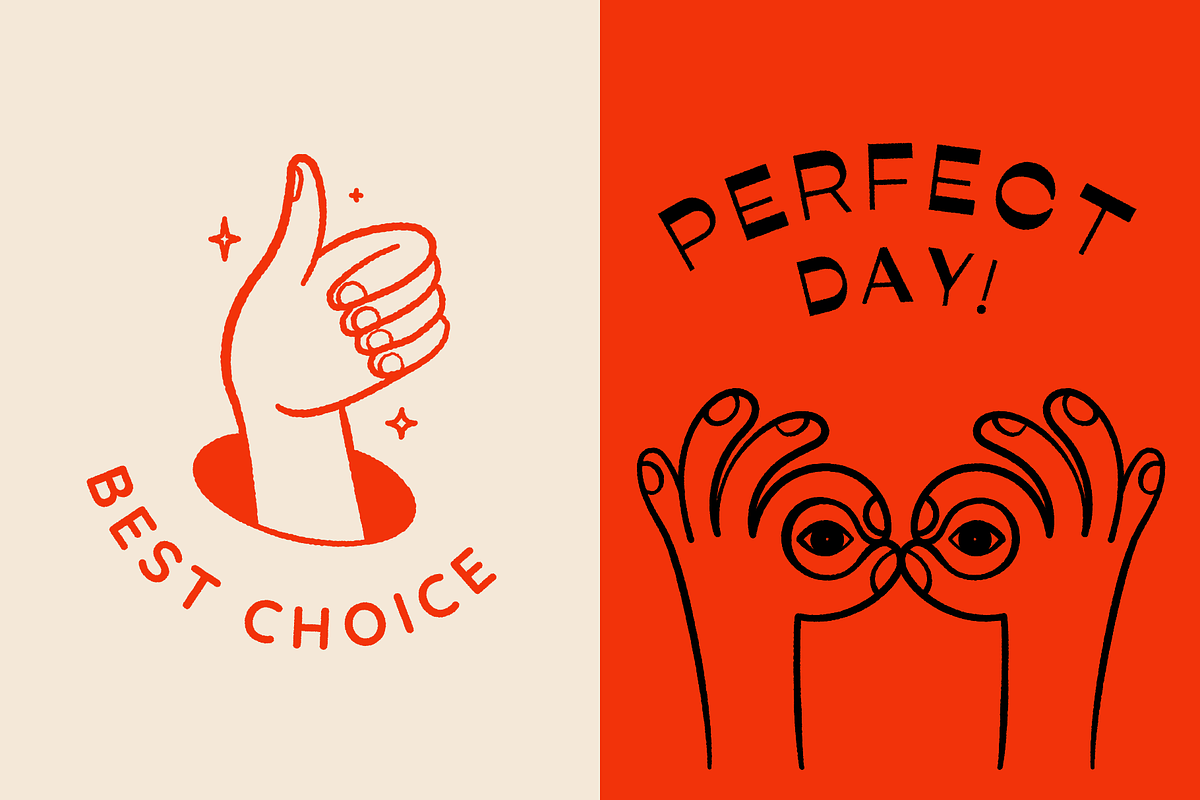 Hands, vector illustrations, an Illustration by venimo (Photo 4 of 11)