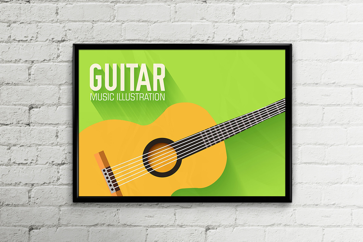 Music flat instruments illustrations, an Illustration by LineTale (Photo 4 of 5)