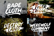 Dirty Brush Font, a Blackletter Font by Garisman Std (Thumbnail 3 of 11)