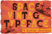 Space Geeks + 4 t-shirt designs, a Font by Heather_insane (Thumbnail 4 of 6)