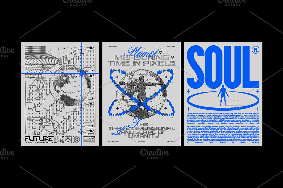 BRUTALISM PRINTS // POSTERS, an Object Graphic by BonkiStudio (Photo 7 of 12)