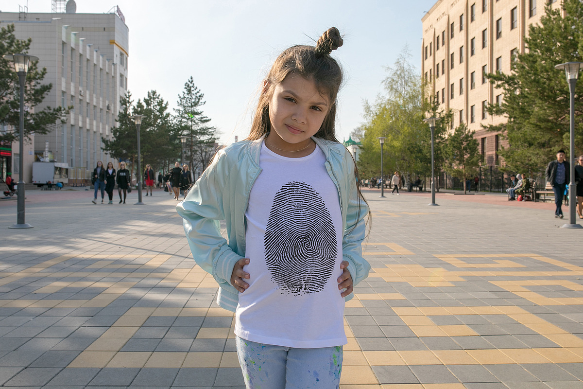 100 Kid's T-Shirt Mock-Up 2018 #22, a Shirt Mockup by Freeman Studio (Photo 64 of 107)