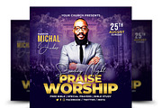 Church Flyer, a Flyer Template by AfzaalGraphics (Thumbnail 1 of 2)