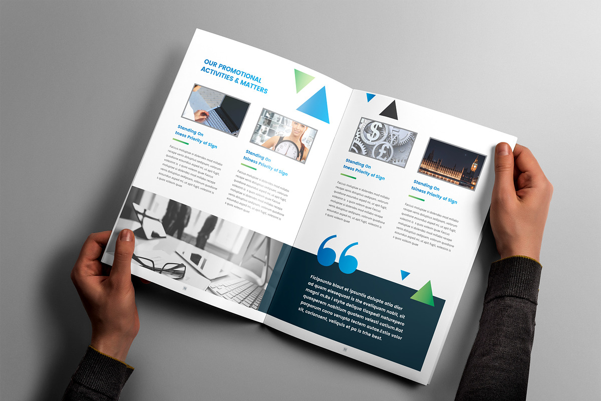 Business Project Proposal Design, a Stationery Template by Layout Design (Photo 6 of 9)