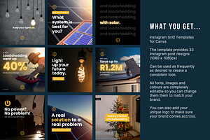 Solar Social Media Templates