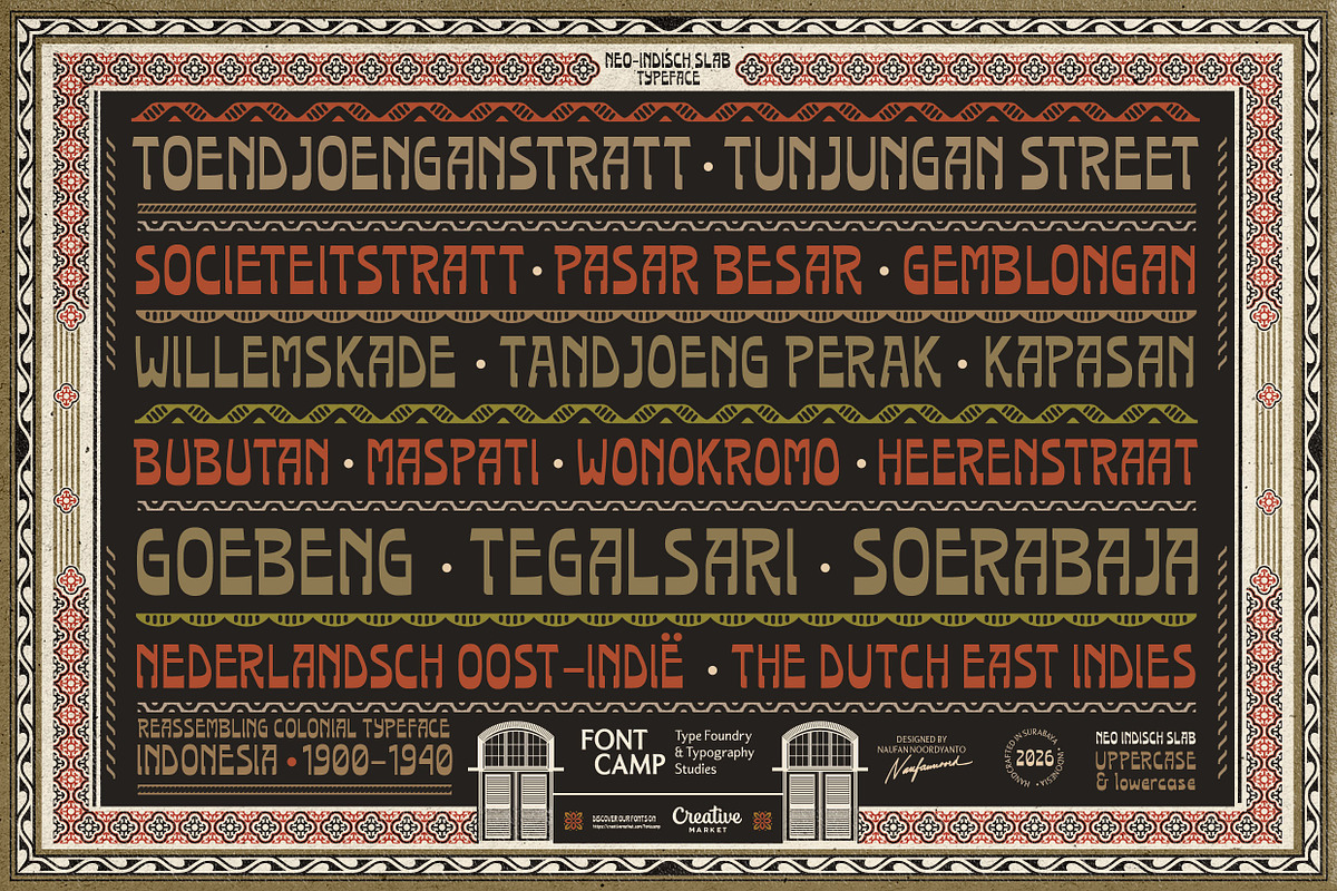 Neo Indisch Slab Font, a Slab Serif Font by Fontcamp Type Foundry (Photo 4 of 7)