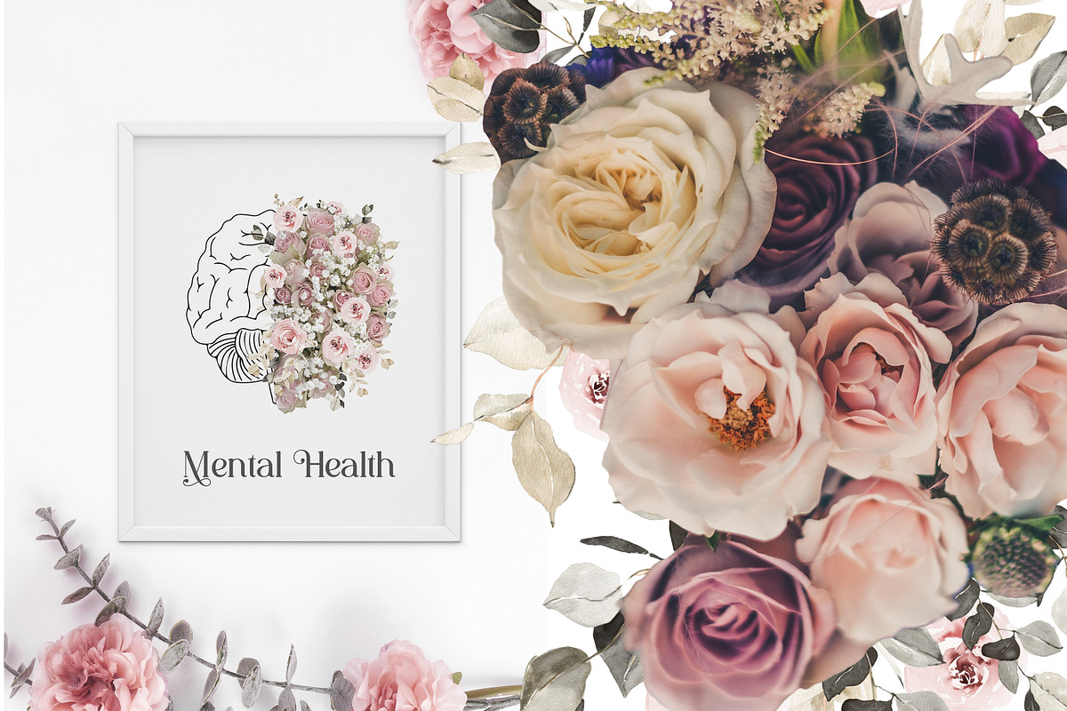 Mental Health Collage creator, a Healthcare Illustration by Olga Koelsch (Photo 2 of 14)