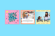Celebgram_Instagram Fashion Pack, a Social Media Template by Guuver (Thumbnail 4 of 5)