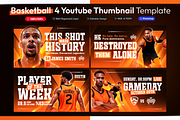 Basketball YouTube Thumbnail Pack, a Social Media Template by OnurDemircan (Thumbnail 1 of 6)