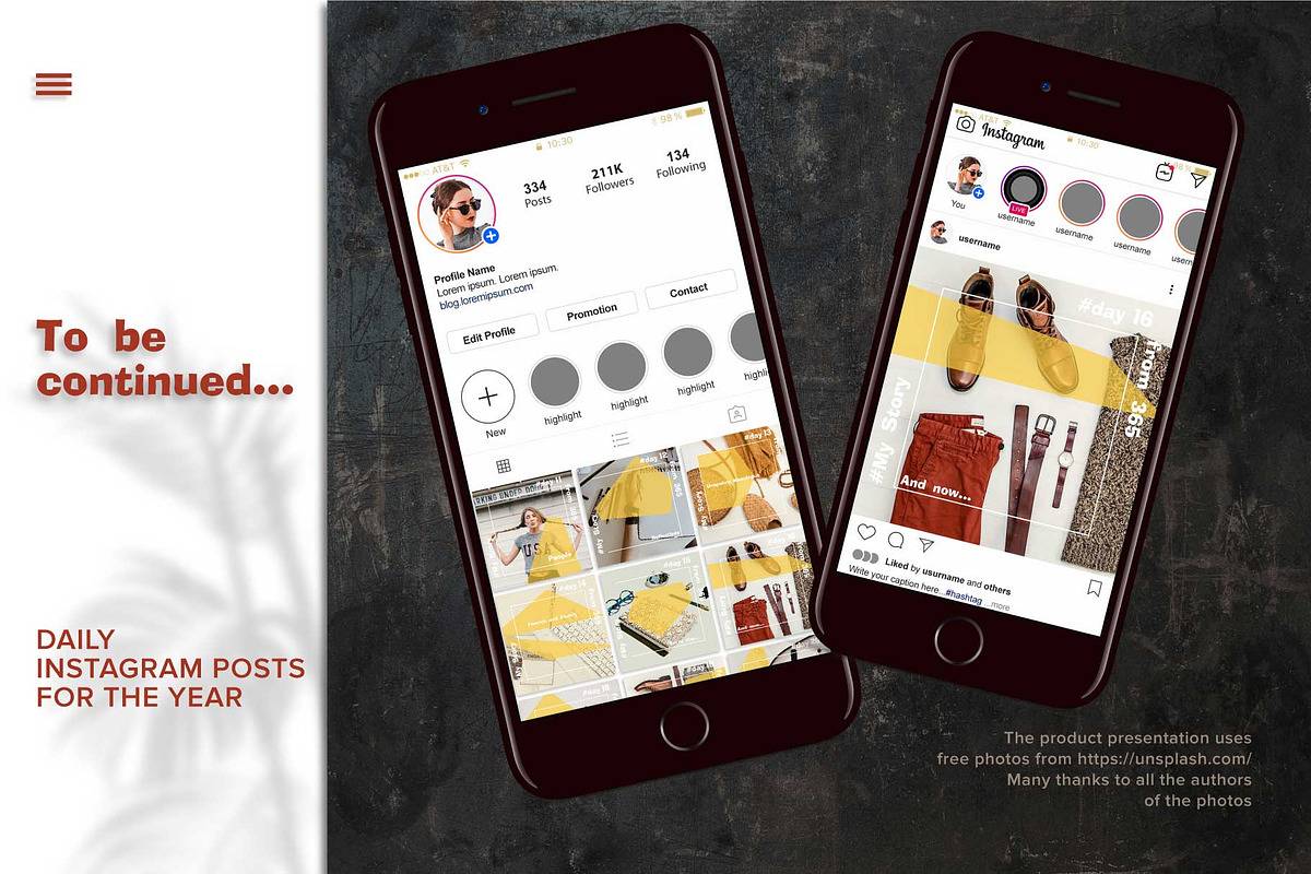 11 Instagram Posts Creator 10-20 day, a Social Media Template by Zimages (Photo 6 of 6)