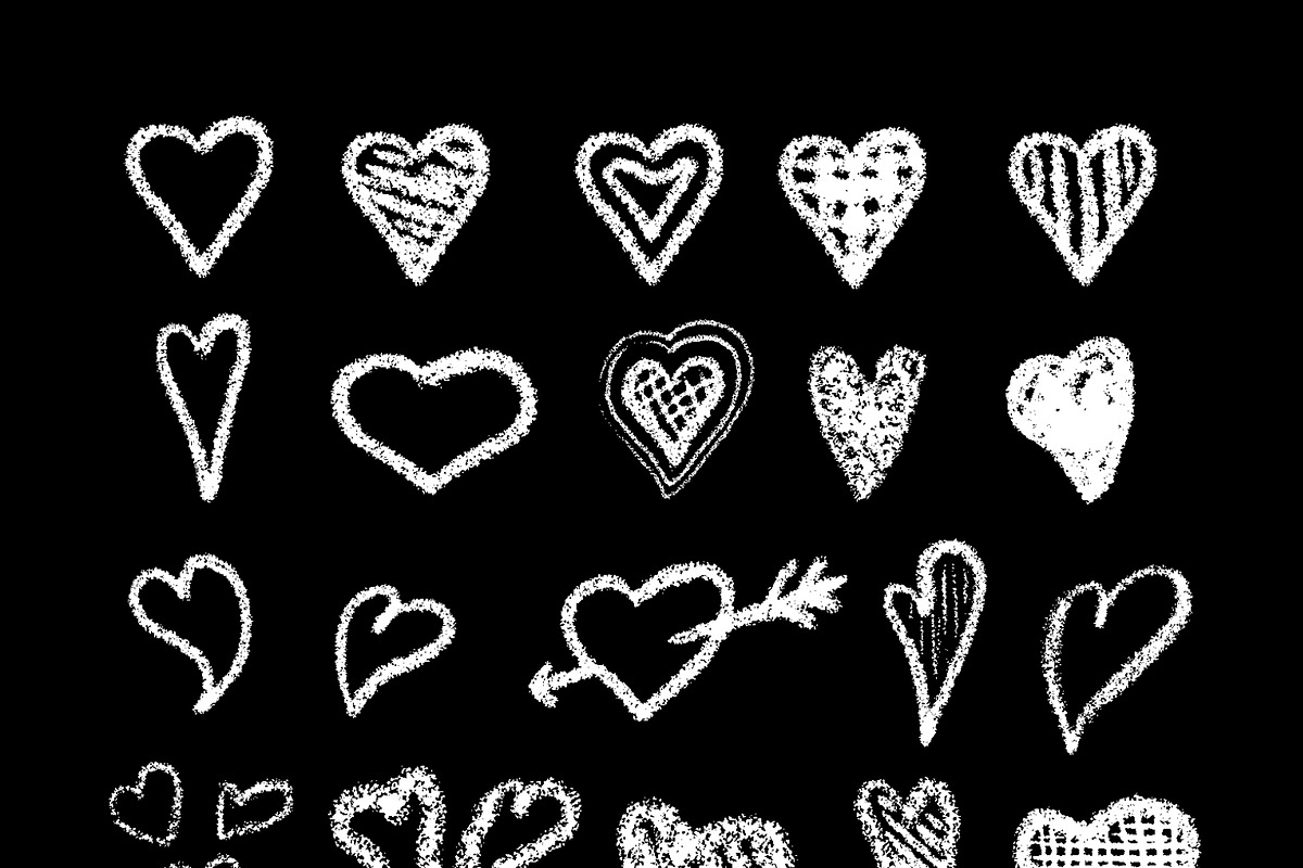 Vector chalk elements collection, an Object Graphic by kateja (Photo 8 of 9)