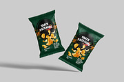 Snack Packaging Mockup, a Mockup by DxSLEX (Thumbnail 5 of 5)