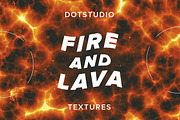 Fire and lava textures, a Texture Graphic by dotstudio (Thumbnail 1 of 15)