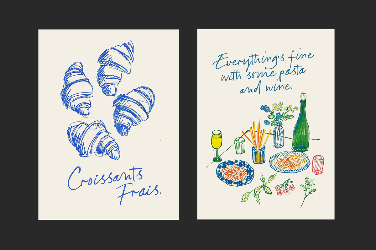 Manhattan Cocktails Handwritten Font, a Handwritten Font by Nicky Laatz (Photo 2 of 15)