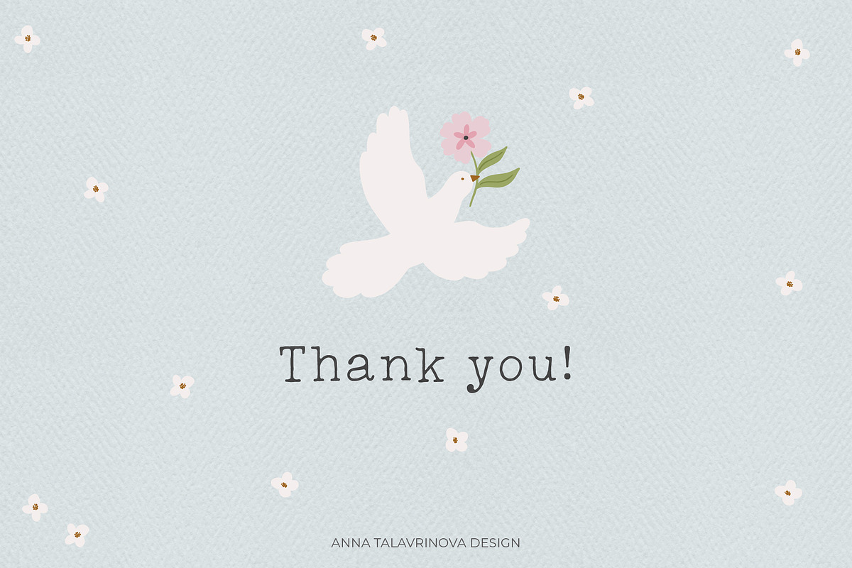 Peaceful Flower clipart & pattern, a Pattern Graphic by Cozy pattern shop (Photo 9 of 9)