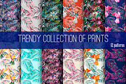 Trendy collection of prints., a Pattern Graphic by zeffir (Thumbnail 1 of 2)
