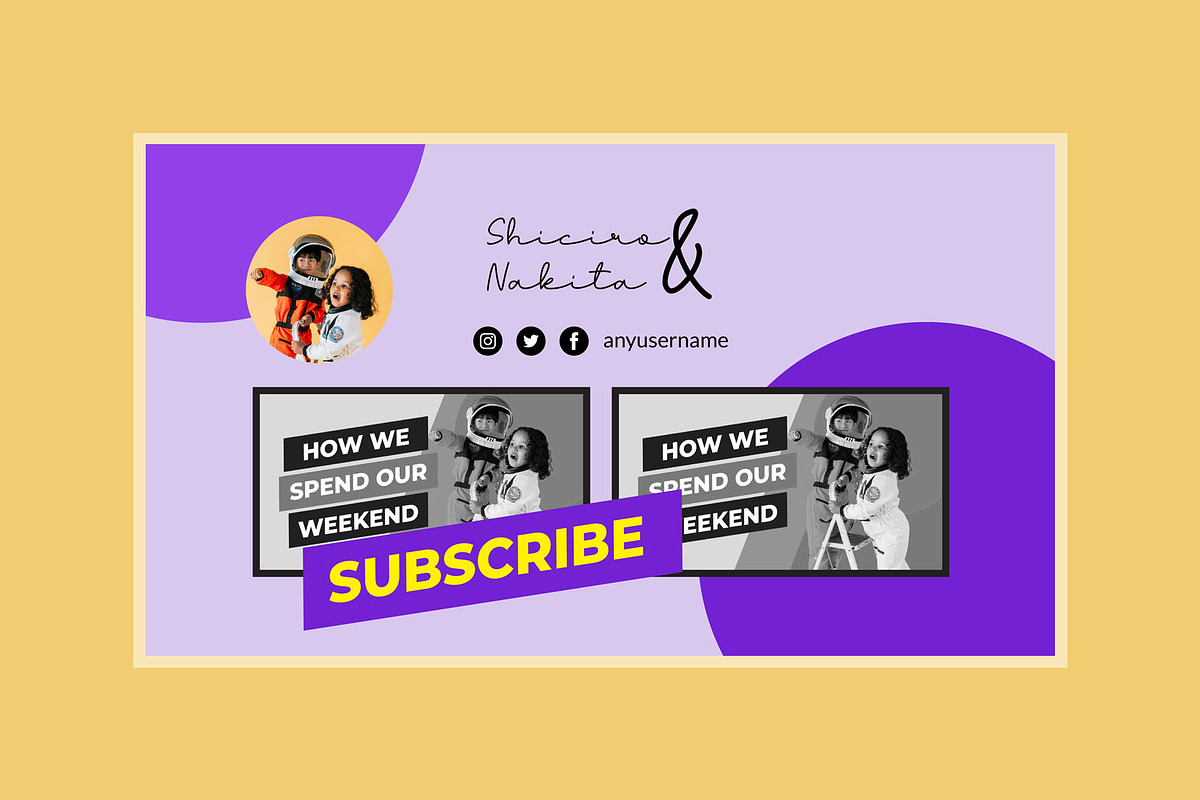 Attractive - Youtube Thumbnail Cover, a Social Media Template by hekenostudio (Photo 4 of 4)