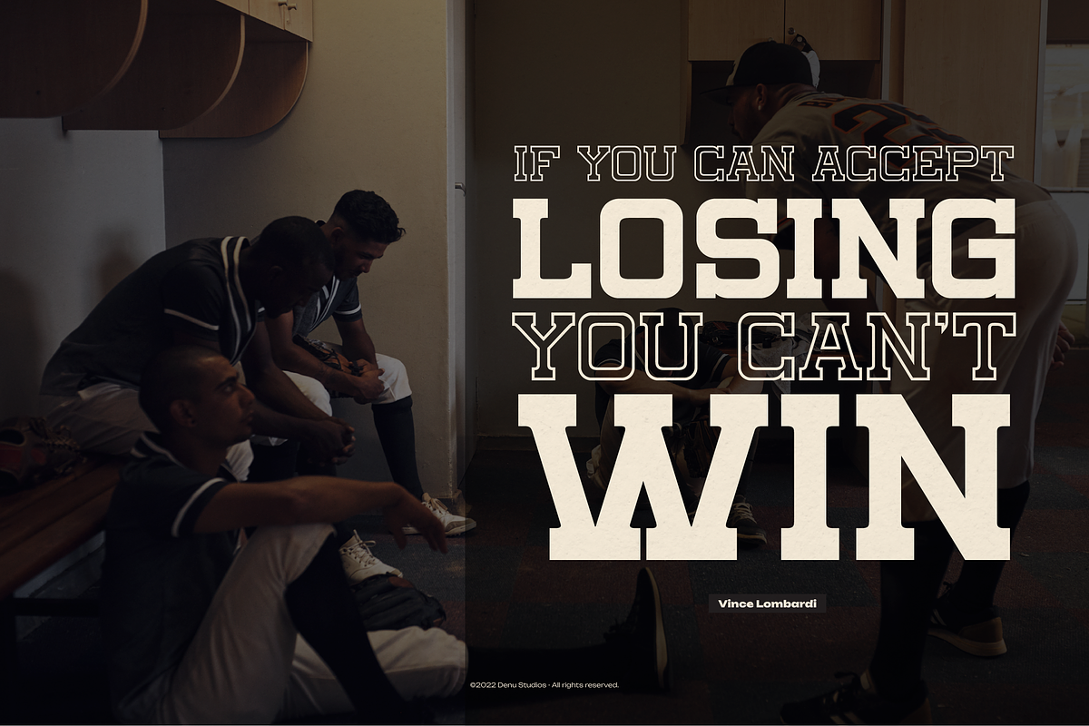 Roaring Tribune | Sport Varsity, a Slab Serif Font by Denustudios (Photo 4 of 12)