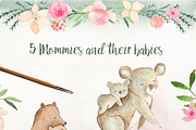Mommy & Me, an Animal Illustration by Flora+Bear (Thumbnail 2 of 7)