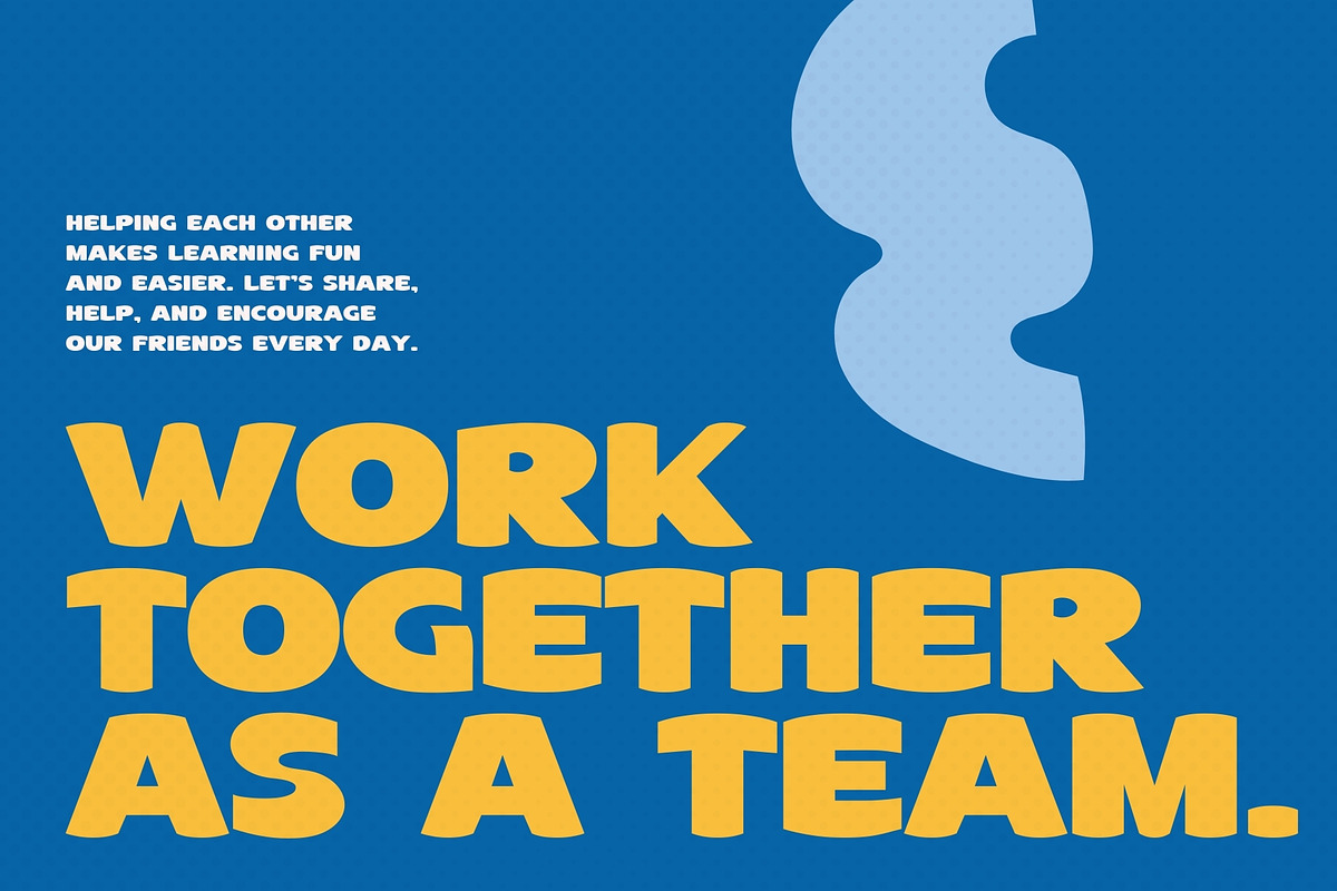 Plumpkins - Playful Kids Typeface, a Sans Serif Font by HipFonts (Photo 7 of 9)