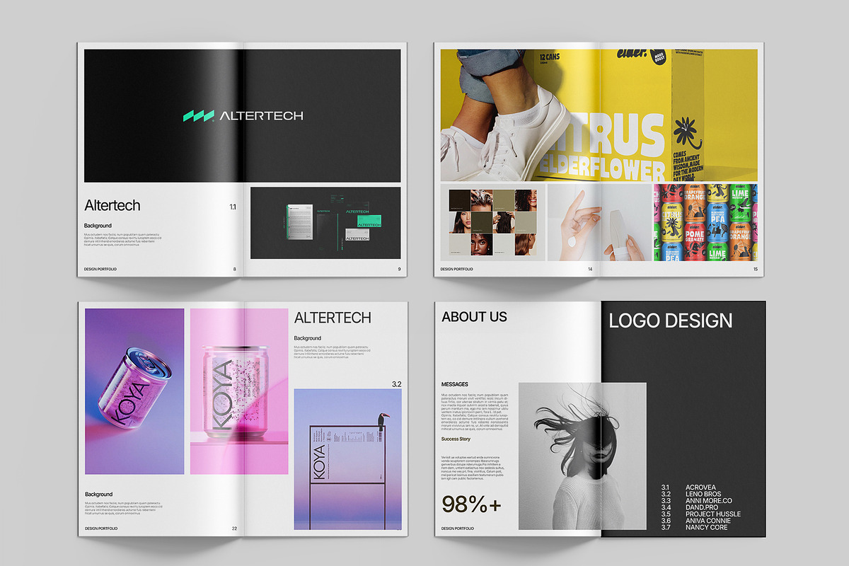 A4 | Portfolio Magazine, a Magazine Template by Templeste (Photo 4 of 6)