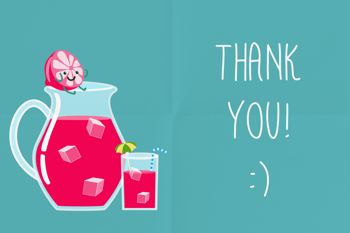 Pink Lemonade a hand-drawn cute font preview 7