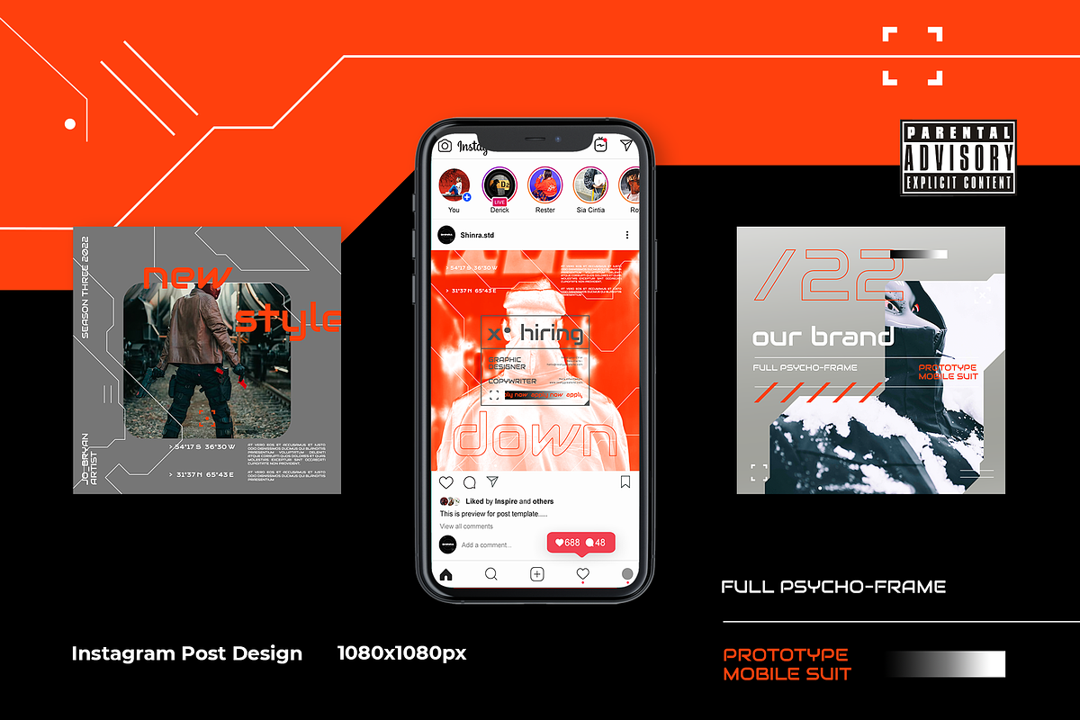 G-nosis Instagram Template, a Social Media Template by Shinra Labs (Photo 3 of 5)