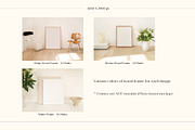 Interior Frame Mockup Bundle, a Print Template by LOPEstudio (Thumbnail 11 of 11)
