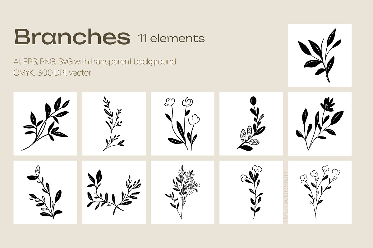 Gentle Bunny | Branding Bundle, an Object Graphic by TMETA design (Photo 8 of 20)