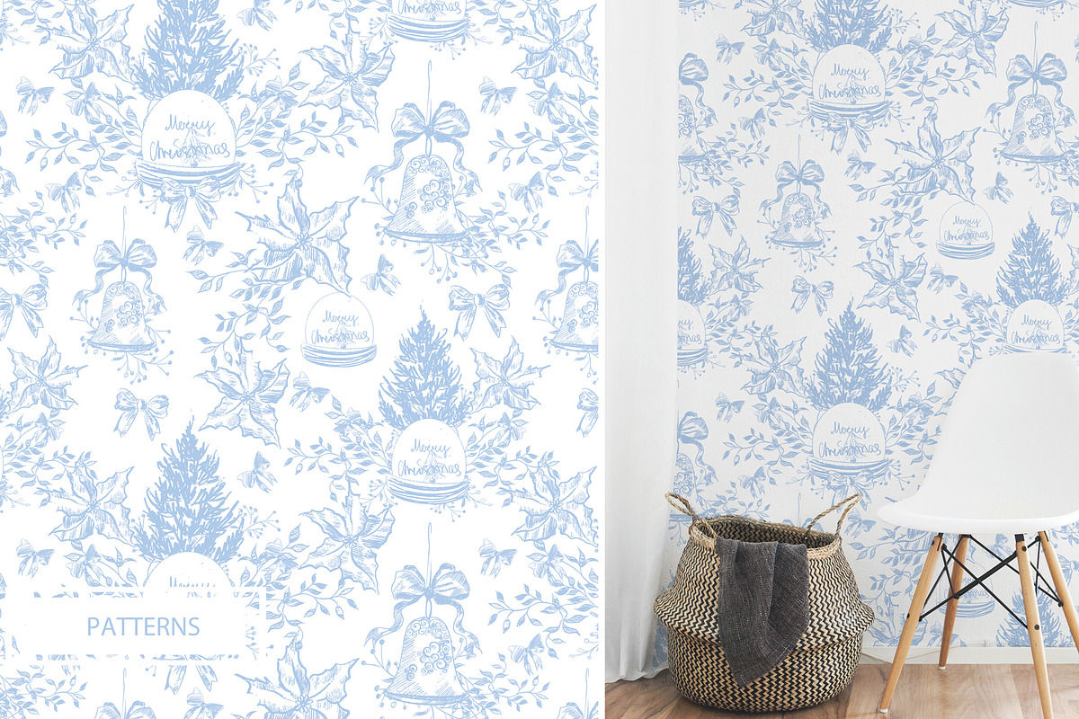 CHRISTMAS IN BLUE, an Object Graphic by Knopazyzy (Photo 10 of 13)