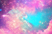 Space Galaxy Nebula Backgrounds, a Background Graphic by UniqueMe (Thumbnail 6 of 12)