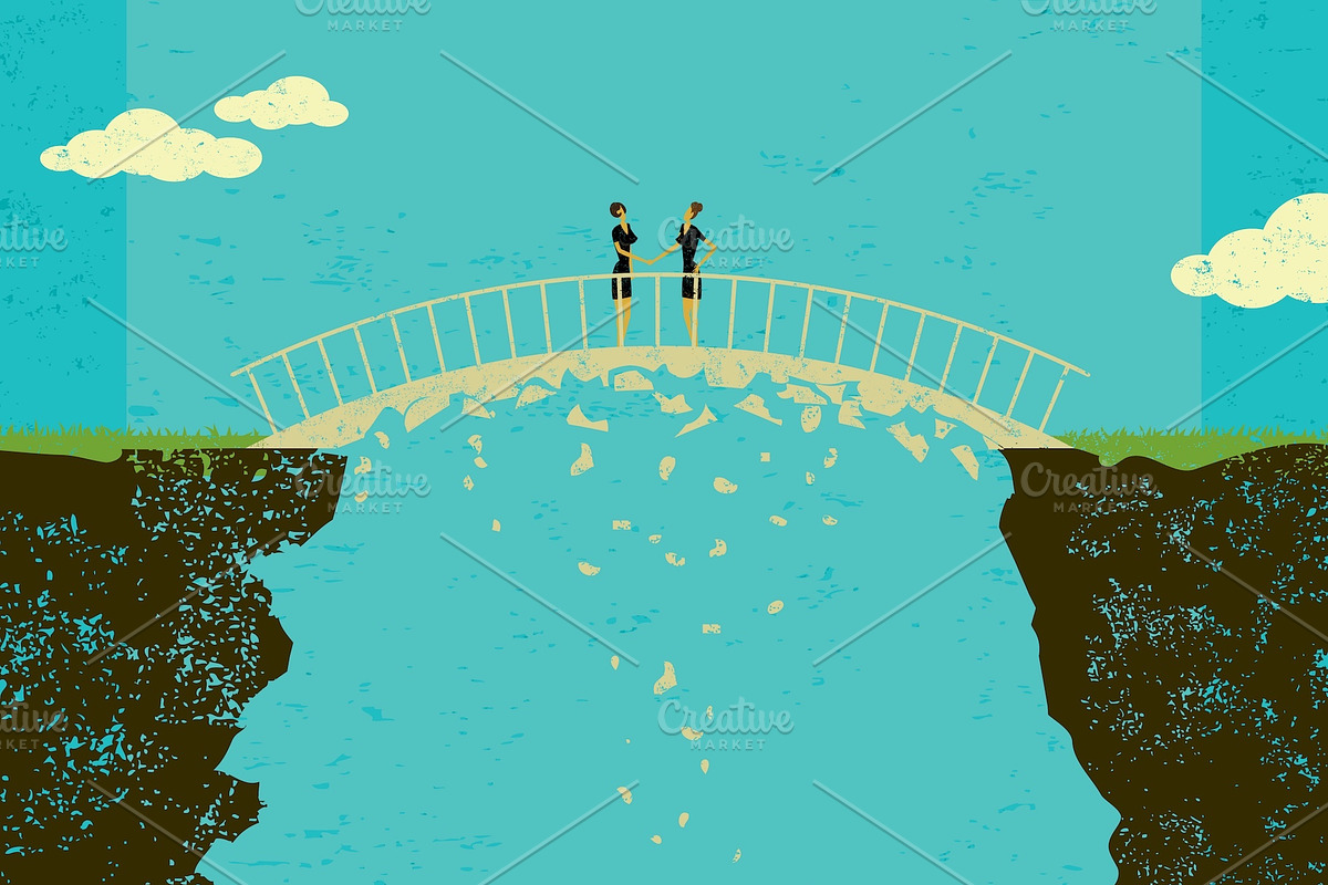 Business Concepts Bundle 06 Women, a Person Illustration by retrorocket (Photo 4 of 16)