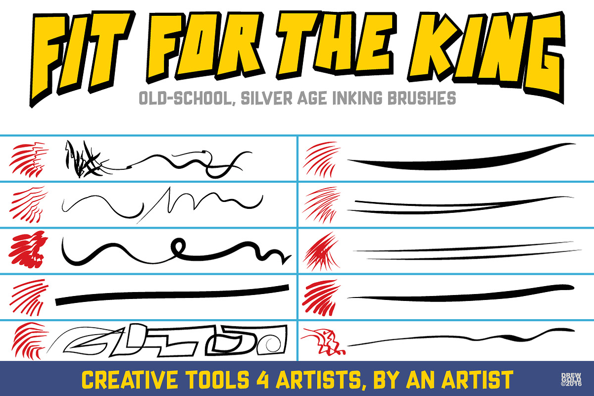 Brushes of The Silver Age, a Brush Add-On by Fuzzy Poet by DG2 (Photo 4 of 6)