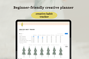Notion planner for creatives, a Templates & Theme by Petite Zakka Boutique (Thumbnail 4 of 9)