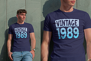 Men's T-shirt Mock-up, a Shirt Mockup by Mint Pixels (Thumbnail 3 of 7)